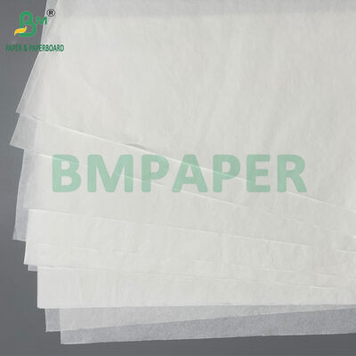 14GSM 19GSM 25GSM Super fina textura listrada Papel de tabaco branco em rolos