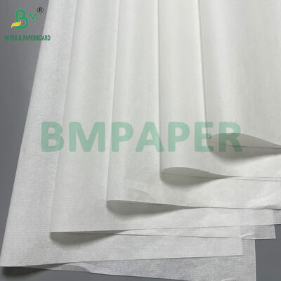 14GSM 19GSM 25GSM Super fina textura listrada Papel de tabaco branco em rolos