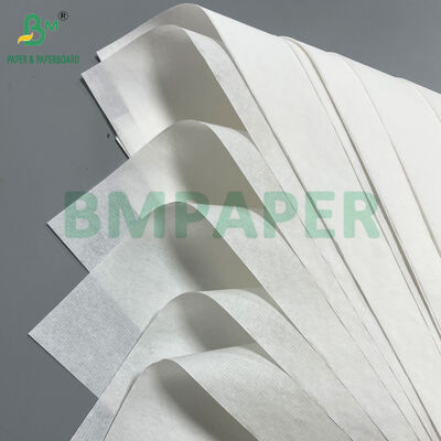 14GSM 19GSM 25GSM Super fina textura listrada Papel de tabaco branco em rolos