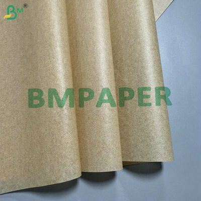 12"x100ft Greaseproof não branqueado 30gm 40gm papel de pergaminho não pegajoso papel de silicone