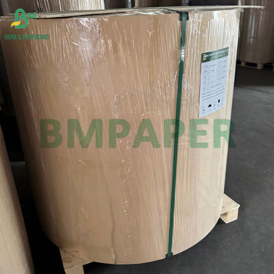 Boa suavidade 40GSM Jumbo Roll Papel à prova de gordura Branco para embalagem de sanduíche