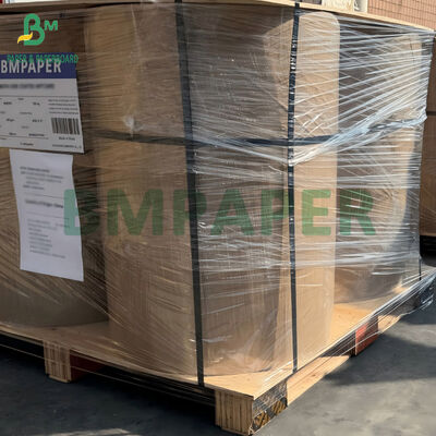Boa suavidade 40GSM Jumbo Roll Papel à prova de gordura Branco para embalagem de sanduíche