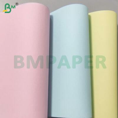 papel de cópia NCR de 75gsm/80gsm Rolls CF CB CFB em cores múltiplas