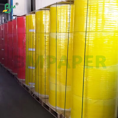 75 gm CF CB CFB NCR Papel de cópia sem carbono em rolos multicoloridos