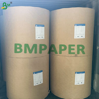 80 gm 90 gm Grau alimentar Papel Kraft preto virgem Pulpa de madeira à prova de gordura para embalagens alimentares