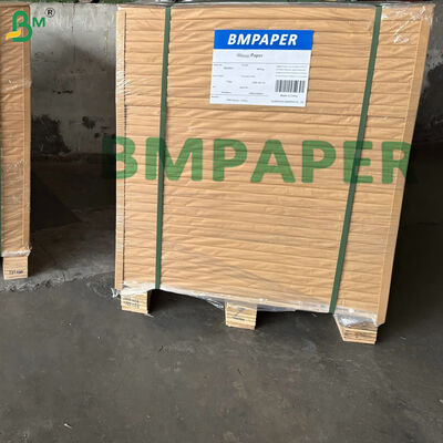 80 gm 90 gm Grau alimentar Papel Kraft preto virgem Pulpa de madeira à prova de gordura para embalagens alimentares