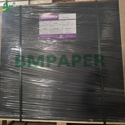 Grau alimentício 80g 90g Papel Kraft Preto Pulpa Virgem FDA Compliant Reciclável Papel de Embalagem