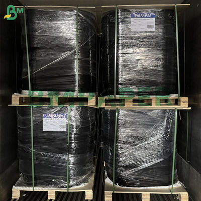 80gm 90gm Roll de papel Kraft preto para embrulho de flores 48 polegadas x 100 pés