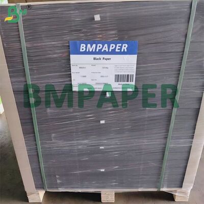 80gm 90gm Grau alimentar Folhas cortadas de papel kraft virgem preto Folhas cortadas de papel kraft de embalagem de alimentos