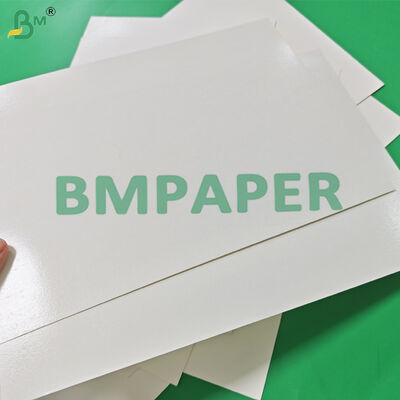 300 gm + 15 g PE revestido de papel de caixa de almoço branco para embalagem de fast food 400 x 500 mm