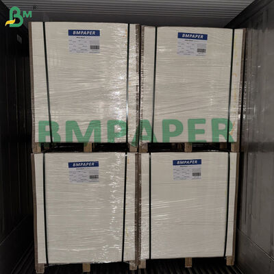 300 gm + 15 g PE revestido de papel de caixa de almoço branco para embalagem de fast food 400 x 500 mm
