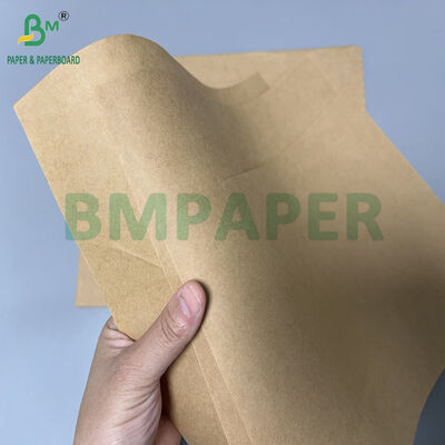 Papel Kraft Saco Virgem Cor Marrom 70gsm 80gsm Para Sacolas de Loja 80cm 90cm