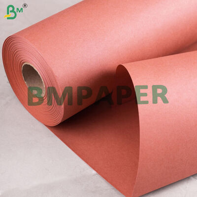 Rolo de Papel Açougueiro Rosa Pêssego de Grau Alimentício 66gsm para Defumar Carne 18'' 24'' x 175'