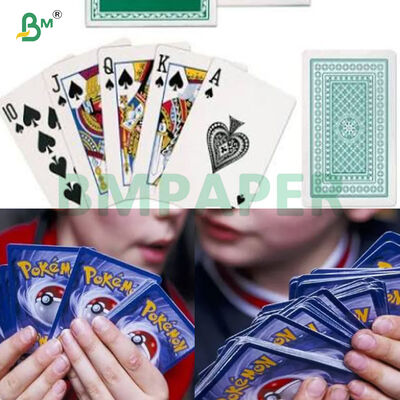 Papel de cartão de colecção TCG de núcleo negro de alta rigidez 310 gm