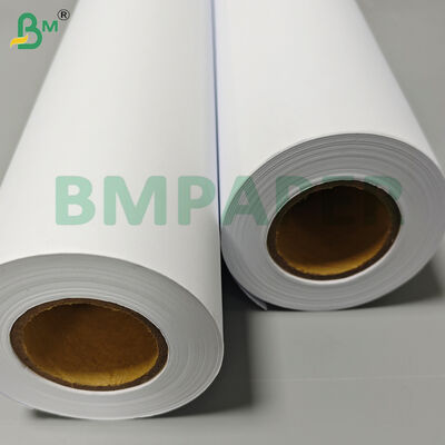 Rolos de papel para plotter CAD de impressão de grande formato 80gsm, 1,2m de largura