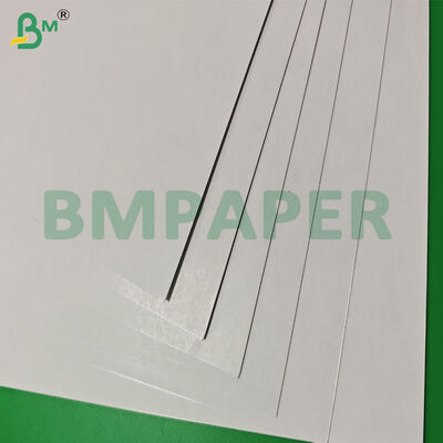 Cartões de papelão com núcleo preto brilhante branco revestido em ambos os lados de 280gsm