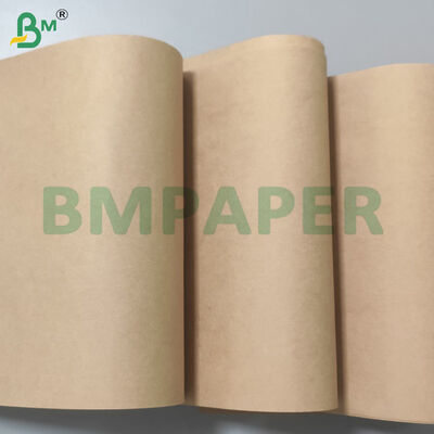 Rolos de Papel Kraft Marrom de Alta Resistência 100gsm para Fazer Sacolas