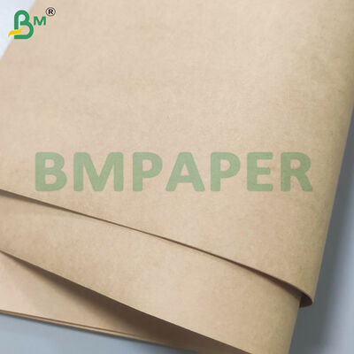 Rolos de Papel Kraft Marrom de Alta Resistência 100gsm para Fazer Sacolas