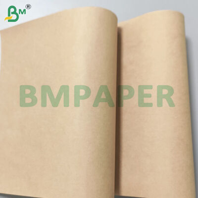 Rolos de Papel Kraft Marrom de Alta Resistência 100gsm para Fazer Sacolas
