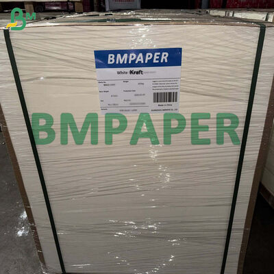 200gm 240gm Papel Kraft Branco Off de Duas Ladas Para Sacos de Loja de Luxo