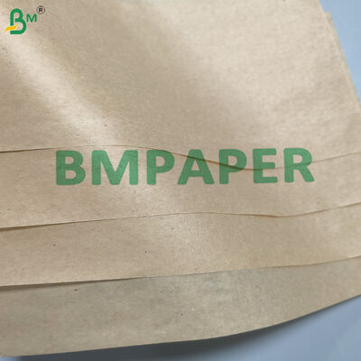 Rolo de Papel Intercalar de Vidro Kraft Natural 35 - 40gsm Papel Separador Anti-mofo para Vidro Automotivo Revestido de PV