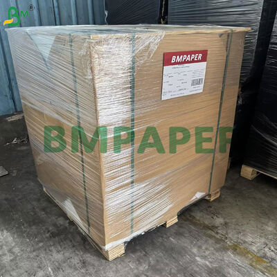 Impressão personalizada de papel kraft não branqueado com revestimento PE de um lado