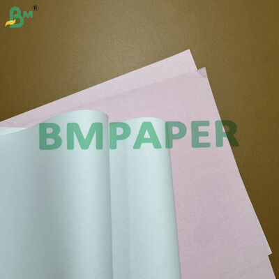 Papel Carbono Branco Rosa 2 Folhas 3 Folhas 70gsm A4 para Faturas e Recibos