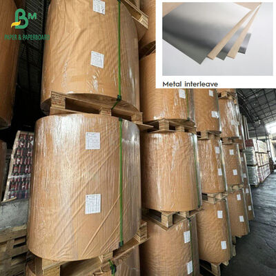 Papel Kraft natural de 48 polegadas e 42 gramas resistente à humidade para entrelaçar aço inoxidável