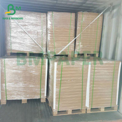 Papel de resistência ao molho liso de 65gm, branco, à prova d'água, revestido de um lado