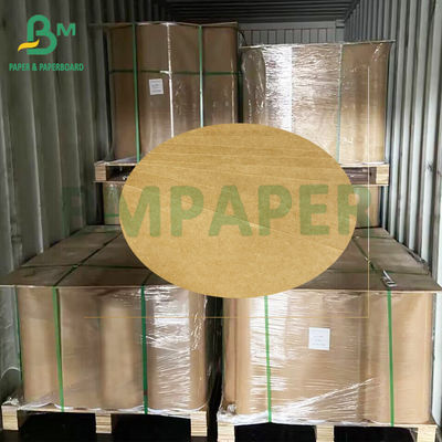 70gm Forte resistência à tração Castanho Kraft Cimento Saco de papel rolos