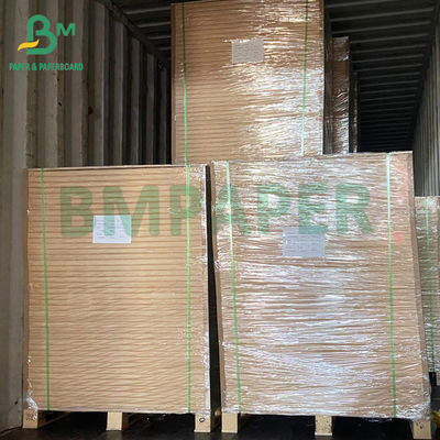 45 gsm + 10 gsm Papel de embalagem de hambúrguer branco revestido de PE brilhante de um lado Papel de açougueiro