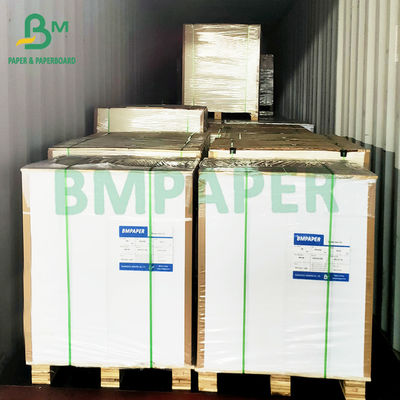 Boa imprensabilidade 60gm de prata metalizada papel de alta resistência ao molho