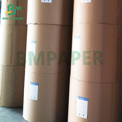 80gm Boa estabilidade de impressão Papel Kraft Branco Branqueado Para Embalagens Alimentares