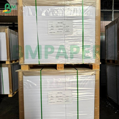 Papel de entrelaçamento de alta flexibilidade Branco de aço inoxidável de 28 gramas