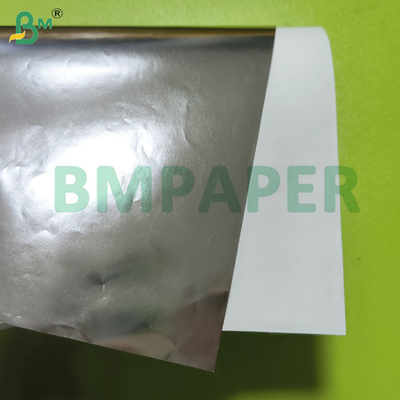 Papel alumínio à prova d'água para alimentos laminado com verso branco 70GSM