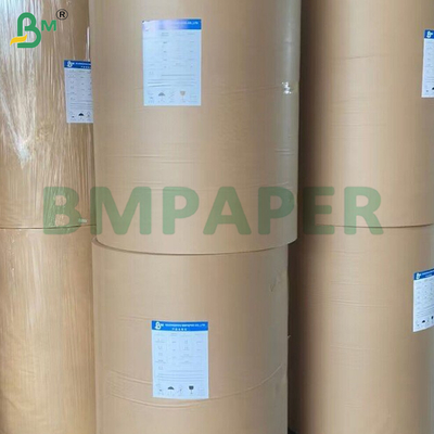 Rolos de papel revestidos de silicone de dois lados de 40 gm para embalagens de alimentos