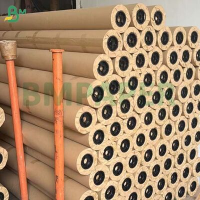 80g 70g papel kraft marrom perfurado rolos de 72 polegadas 90 polegadas x 100 m